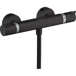 Hansgrohe Ecostat Comfort - Термостатен смесител за душ, черен мат 13116670 (13116670)