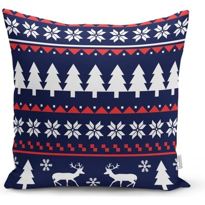Mila Home Текстилна калъфка за възглавница с коледен мотив 43x43 cm - Mila Home (YZR18K3061)