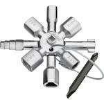 KNIPEX Многофункционален ключ за разпределителни шкафове TwinKey KNIPEX 13249 (00 11 01)