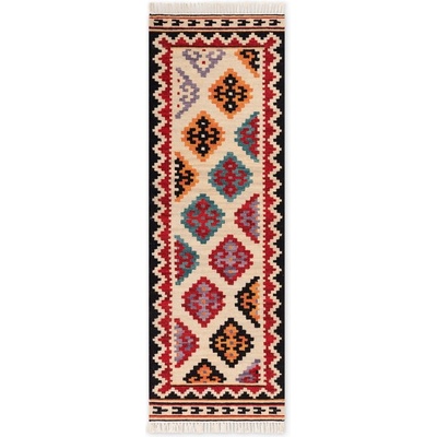 Hanse Home Червена двустранна ръчно изработена вълнена пътека 60x190 cm Kamal Kian - Nouristan (106240-60x190)