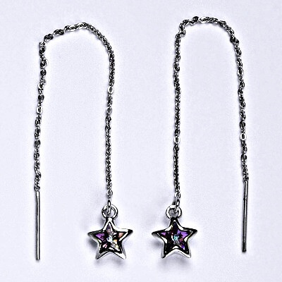 Čištín řetízkové protahovací se Swarovski krystalem vitrail light NŘ 1326