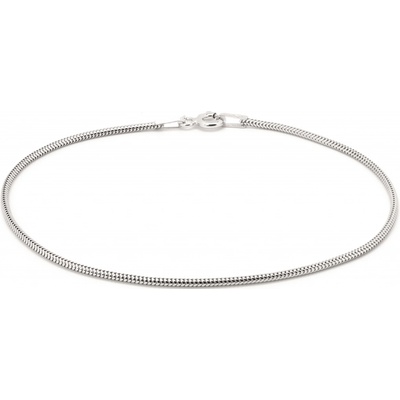 Rafity stříbrný náramek Snake stříbrné B0029-13 čirý