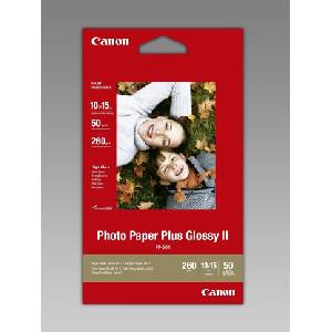 Canon Фотохартия Canon PP-201 Plus Glossy II, 10x15 cm, 260 g/m2, 50 листа (2311B003BB)