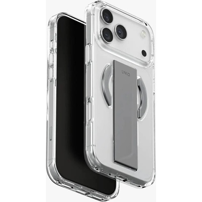Uniq Heldro Air Case за iPhone 17 Pro Max Magclick Charging - прозрачен (8886463694343)