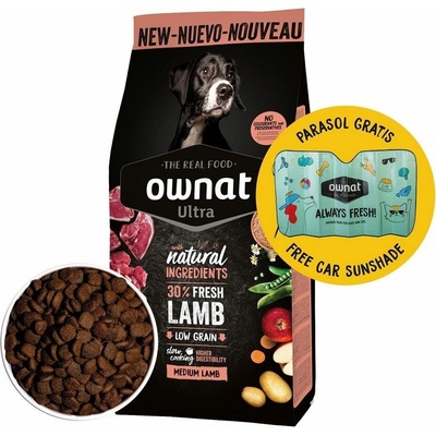 Ownat Ultra Medium Lamb 12 kg