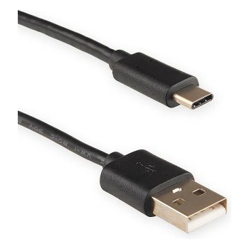 4World 10325 USB C - USB 2.0 AM, 30cm, černý