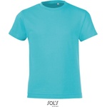 SOL'S regent fit / Детска тениска - атолово синьо 86-94 (25118315982)