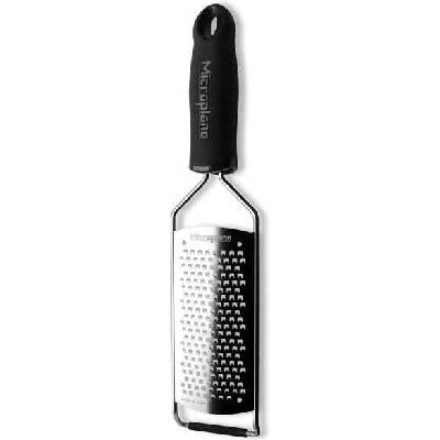 Microplane Ruční struhadlo hrubé Gourmet černá 31 x 7,5 cm