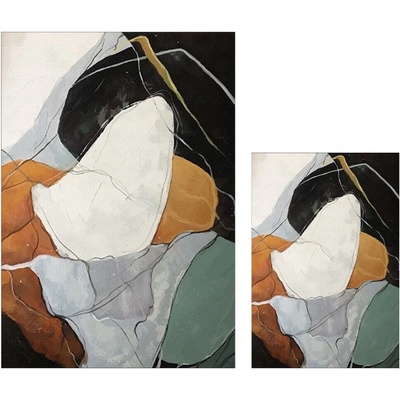 Mila Home Килими за баня в комплект 2 бр. 60x100 cm Post Modern Art - Mila Home (HKG-NEWBNY-1307)