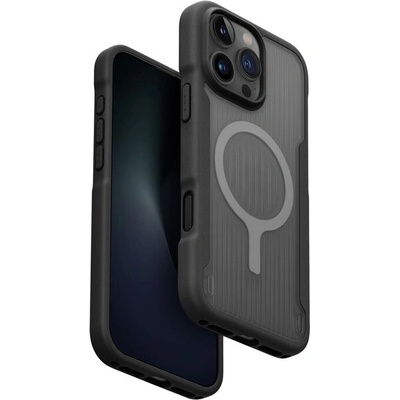 Uniq Combat Active MagClick kryt s MagSafe iPhone 16 Pro Max čierny