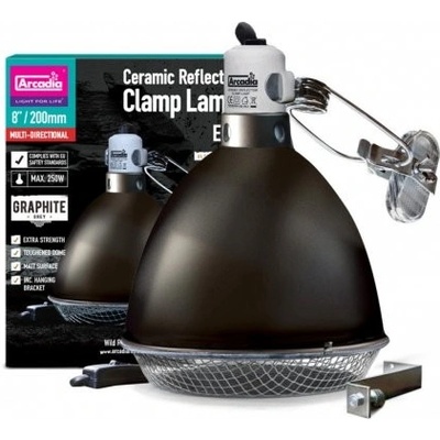 Arcadia Clamp Lamp Pro D3 UV Basking Lamp Graphite