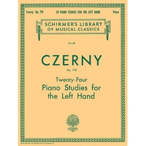 Czerny: Twenty-Four Piano Studies for the Left Hand, Op. 718 | Carl Czerny, William Scharfenberg (ISBN: 9781617741005)