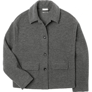 Engel Дамско вълнено яке Engel Women's Jacket Merino jacket - Lavagrau Melange - размер 46/48 (EU) (105-6876-0114)