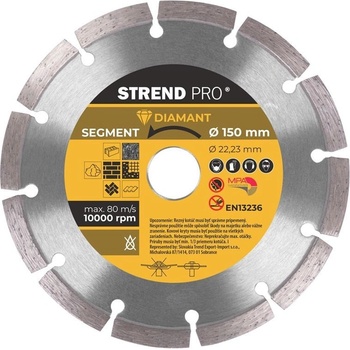 Strend Pro 521A Kotouč diamantový segment 150 mm ST223924