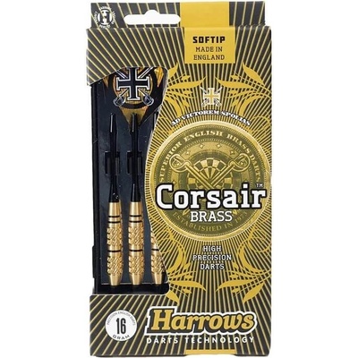 Harrows Corsair soft 16g black