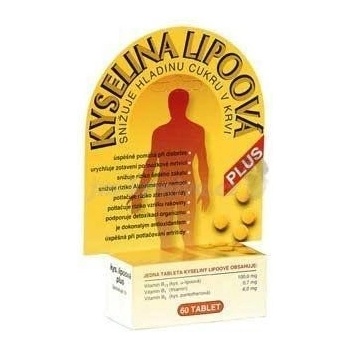 Naturvita Kyselina lipoová Plus 60 tablet