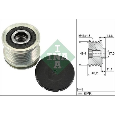 Předstihová spojka Schaeffler INA 535 0124 10 (535012410)