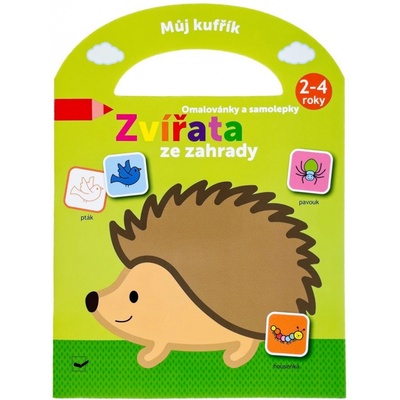 Můj kufřík Omalovánky a samolepky Zvířata z moře – Zbozi.Blesk.cz