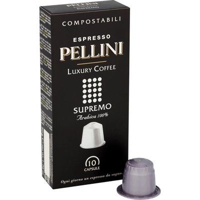Pellini Kávové kapsle Supremo do kávovarů Nespresso 10 ks