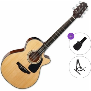 Takamine GF30CE Standard SET Natural Електро-акустична китара Джъмбо