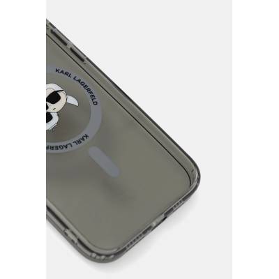 KARL LAGERFELD кейс за телефон iPhone 16 Pro Max (KLHMP16XHLSKCK)