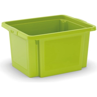 KIS Зелена пластмасова кутия за съхранение 42x35x23 cm H-Box S - KIS (237435)