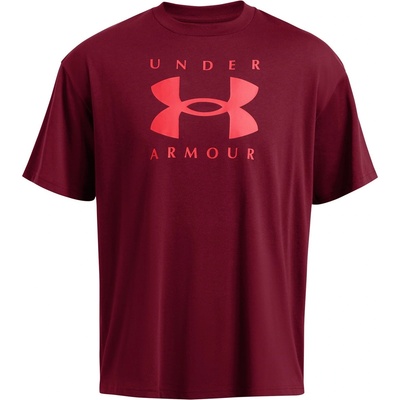 Under Armour Тениска Under Armour Men's Heavyweight Branded Short-Sleeve T-Shirt - Red