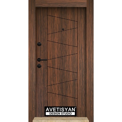 Haska Входна врата StarLife М53 - Нов орех (цена без монтаж)