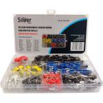 SILVER Кабелни втулки изолирани комплект 685 бр. 0, 5-10 мм2 67435 (s11354)