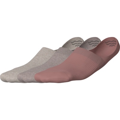 Esmara dámské nízké s BIO bavlnou 3 páry béžová růžová – Sleviste.cz