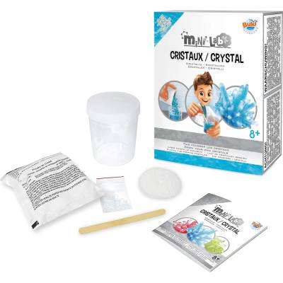 Buki France Мини лаборатория Buki Mini Lab - Растящи кристали, сини (BK3006BLU)