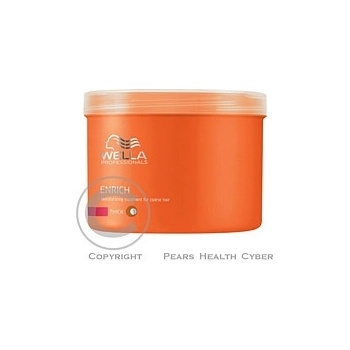 Wella Care3 Enrich Treatment Thick hydratačná maska na silné suché vlasy 500 ml