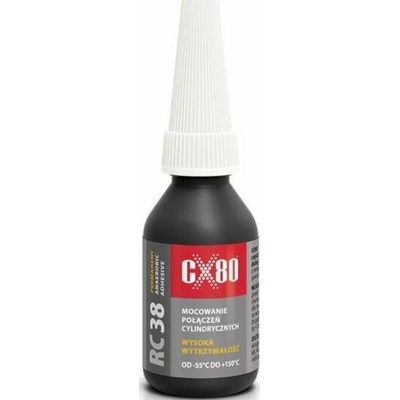 CX80 Lepidlo na montážní kroužky a lepidlo v blistru, zelené, 10ml