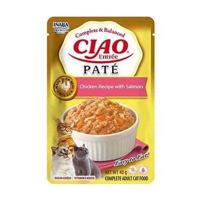 Churu Cat Entrée Paté Chicken Recipe with Salmon 12x40 g