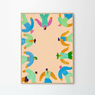 Moikka Plagát On the Edge by Lise Uhrskov 70x100 cm