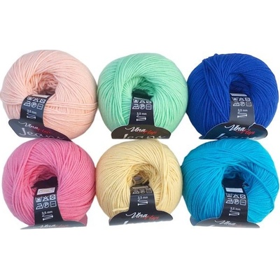 Příze Jeans (Vlna-Hep) sada 2309 (6ks)