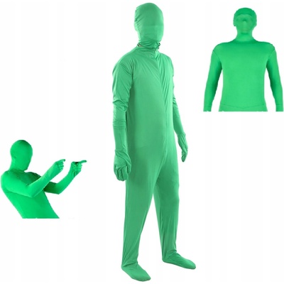 ZELENÝ OBLEK GREEN SCREEN CHROMA KEY VELIKOST L – Hledejceny.cz