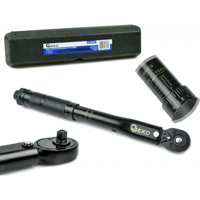 Geko momentový klúč 1/4" 5-25nm Black HD 20 G10067
