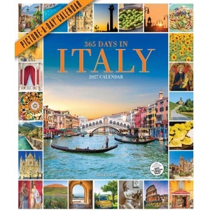 Workman Calendars 365 Days in Italy Picture-A-Day® Wall Calendar 2027 | Patricia Schultz, Workman Calendars