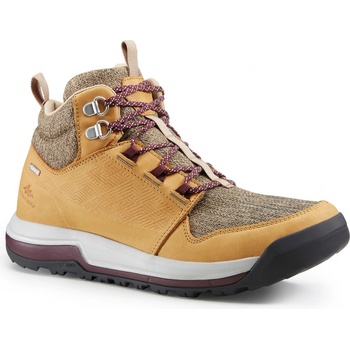 Quechua dámské turistické kotníkové boty NH 500 béžové
