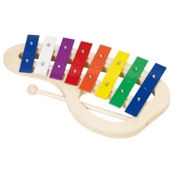 Image 1 of Goki - Детски цветен дървен ксилофон (61979)