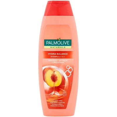Palmolive шампоан за коса 2в1, Праскова, 350мл