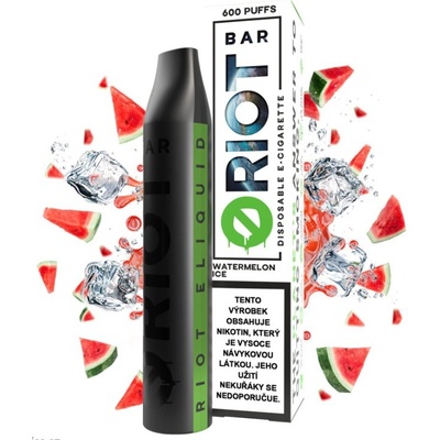 Riot Bar Watermelon Ice 10 mg 600 potáhnutí – Zboží Dáma