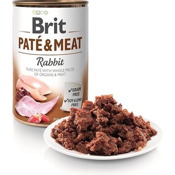 Brit Paté & Meat Rabbit 6 x 400 g