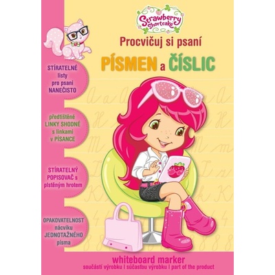 Strawberry Procvičuj si psaní písmen a číslic -