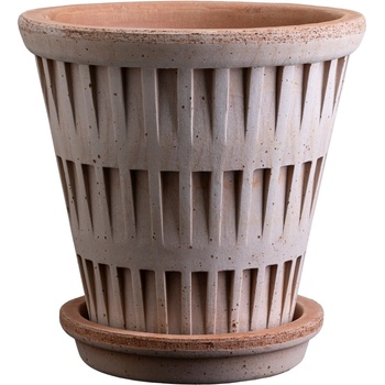 Bergs Potter Саксия с подложка Pantheon 25 см розов (PAR25S)