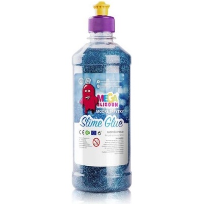 Megaslizoun lepidlo na sliz třpytivé modré 500 ml