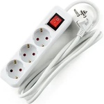 Muhler Разклонител Muhler с ключ, 3G, 1.5mm2, 3m дължина (1008197)