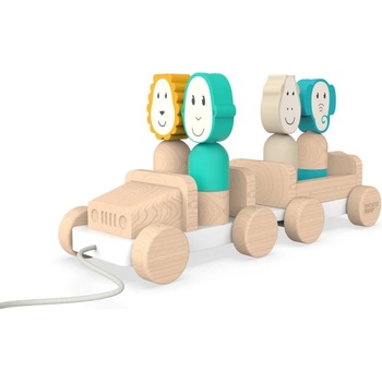 Matchstick Monkey Safari Jeep люлееща се играчка