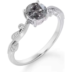 Silenti Jewelry Сребърен пръстен "Възхвала" - 8 - 57мм (18.1мм диам. )